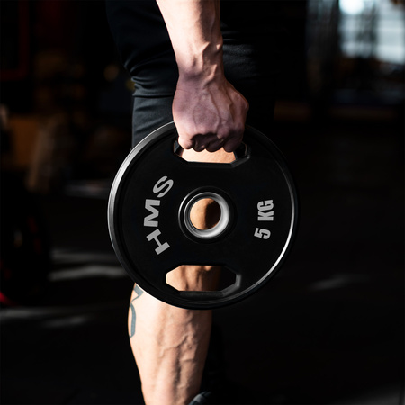 Talerz olimpijski ogumowany 2 x 5 kg HMS TOG05 2 x 5 kg