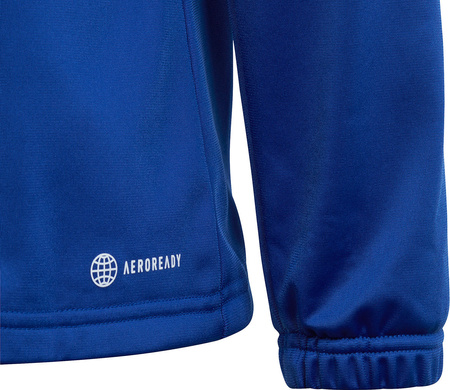 Dres dla dzieci adidas Essentials Big Logo Track Suit niebiesko-czarny HR6408