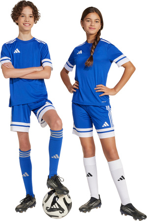 Spodenki dla dzieci adidas Squadra 25 niebieskie JJ2419