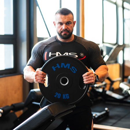 Talerz olimpijski ogumowany 2 x 20 kg HMS TOG20 2 x 20 kg