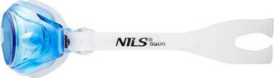 Okularki pływackie Nils aqua nqg600af biały/ niebieski
