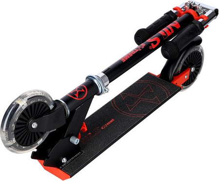 Hulajnoga miejska składana świecące koła LED 120mm ABEC-7 Nils Extreme HD120L