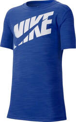 Koszulka dla dzieci Nike Hbr  Perf Top Ss niebieska CJ7736 480