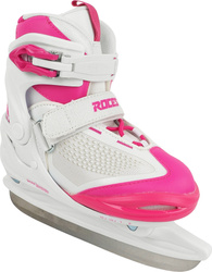 Łyżwy Roces Moody Ice X biało-różowe 450744 001
