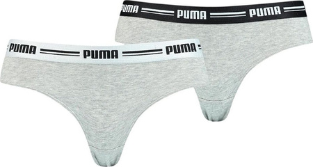 Bielizna damska Puma Brazilian 2P Pack szare 907856 05