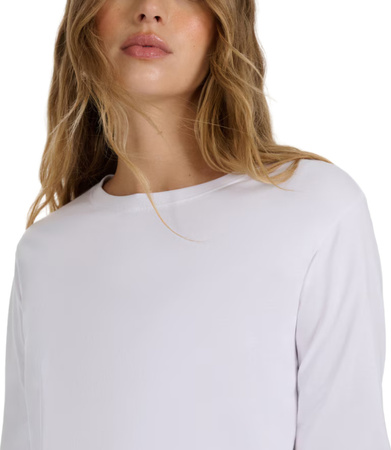 Koszulka damska 4F longsleeve F431 biała 4FWMM00TLONF431 10S