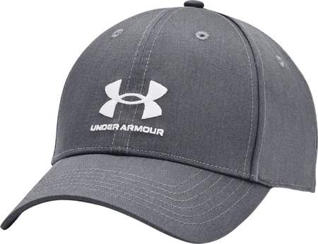 Czapka z daszkiem męska Under Armour Branded Lockup Adj OSFM szara 1381645 012
