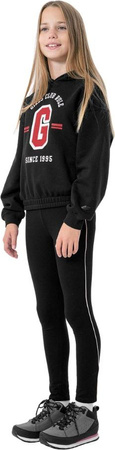 Bluza dla dziewczynki 4F czarna HJZ22 JBLD004 20S