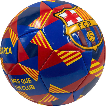 Piłka nożna FC Barcelona Senyera Abstract niebiesko-czerwona 4006658