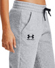 Spodnie damskie Under Armour Rival Fleece szary melanż 1356416 035