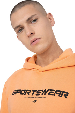 Bluza męska 4F M266 łososiowa 4FSS23TSWSM266 64S