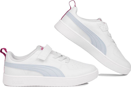 Buty dziecięce Puma Rickie AC PS biało-niebieskie 385836 21