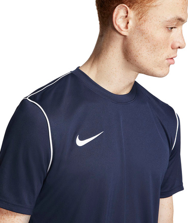 Koszulka treningowa męska Nike Dry Park 20 Top SS granatowa BV6883 410
