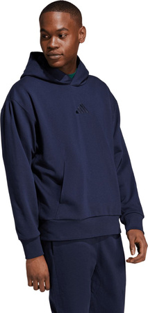 Bluza męska adidas ALL SZN Fleece granatowa IY4122