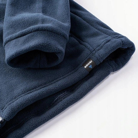 Męski polar ciepły 300g/m2 bluza polarowa Brugi 4NET ciemnoniebieski rozmiar XXXL