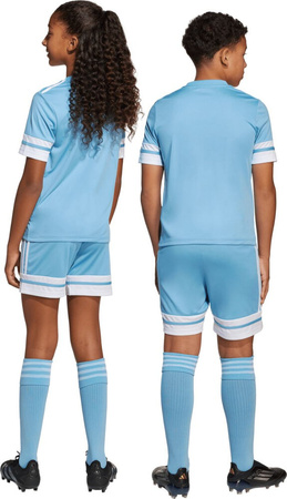 Spodenki dla dzieci adidas Squadra 25 błękitne JJ2426