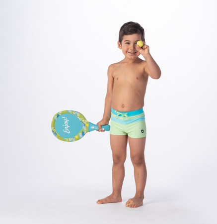 Dziecięce Bokserki Kąpielowe Tahu Kids paradise green/blue radiance rozmiar 128