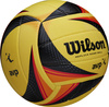 Piłka siatkowa Wilson AVP Replica Game żółto-czarno-pomarańczowa WTH01020XB
