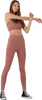 Legginsy damskie Outhorn ciemny róż HOZ21 SPDF601 53S