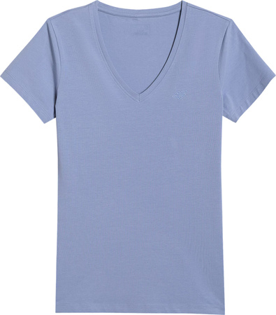 Koszulka damska 4F F2969 niebieska 4FWAW25TTSHF2969 32S