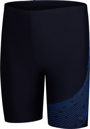 Dziecięce bokserki kąpielowe spodenki basenowe pływackie Speedo Medley Logo Jammer Jm rozmiar 128cm