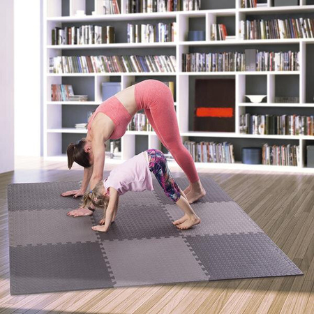 Mata puzzle 9 elementów 12mm HMS PREMIUM MP12 ciemno szara