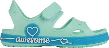 Sandały dla dzieci Coqui Yogi miętowo-turkusowe 8862-406-4419