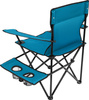 Krzesło fotel turystyczne plażowe składane Nils Camp NC3301 niebiesko-szare
