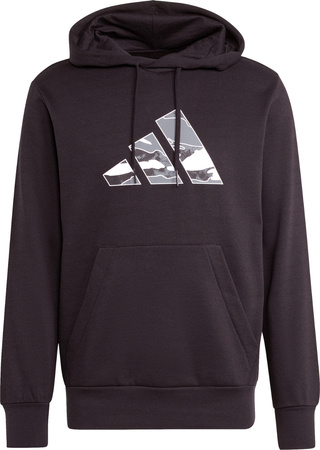 Bluza męska adidas Camo 3B Hoodie czarna JM6378