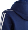 Bluza dla dzieci adidas Tiro 23 League Sweat Hoodie granatowo-biała HS3605
