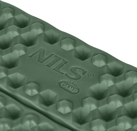 Karimata mata turystyczna do siedzenia składana NC17105 Nils camp zielona 40x30x2cm