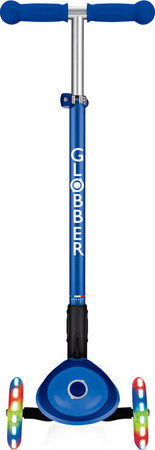 Hulajnoga balansowa 3-kołowa Globber Primo Foldable Plus Lights Navy Blue 439-100