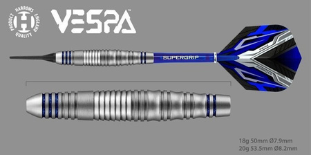 Rzutki Harrows Vespa Brass Softip