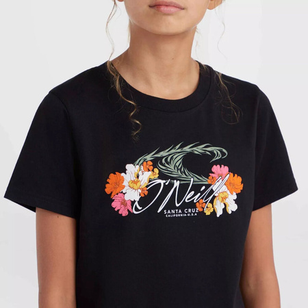Dziecięca koszulka z krótkim rękawem O'neill SEFA GRAPHIC T-SHIRT black out rozmiar 152