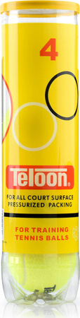 Piłki tenisowe Teloon T801P4 4szt.