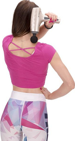 Pistolet do masażu całego ciała HMS PDM3134I złoty