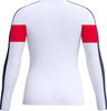 Damska Koszulka Z Długim Rękawem Ls Swim Top  poppy red/patriot blue rozmiar L