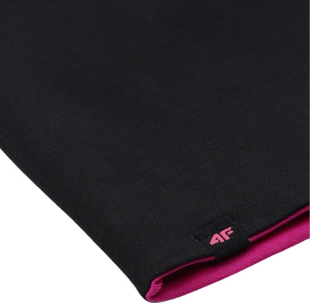 Czapka dwustronna dla dzieci 4F U397 fuksja neon 4FJWSS24ACAPU397 55N