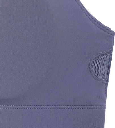 Stanik sportowy 4F F225 fioletowy 4FWAW25USBAF225 30S