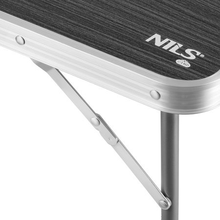 Stół kempingowy turystyczny składany Nils Camp NC3401 ciemnoszary 80x60x70 cm