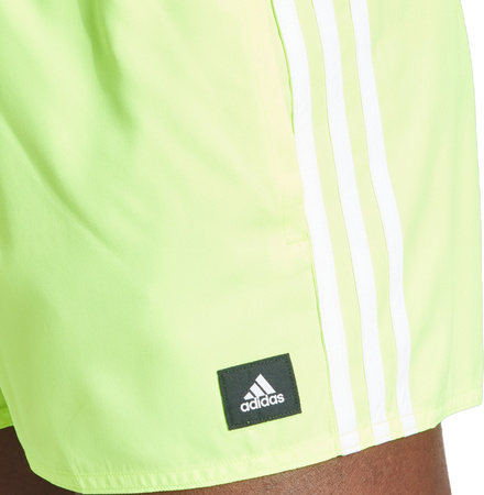 Spodenki szorty kąpielowe męskie adidas 3-Stripes CLX Swim Shorts zielone IS2054