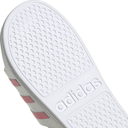 Klapki damskie adidas Adilette Aqua biało-różowe GZ5237