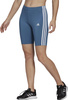 Spodenki damskie adidas Essentials 3-Stripes Bike Shorts niebieskie HD1803