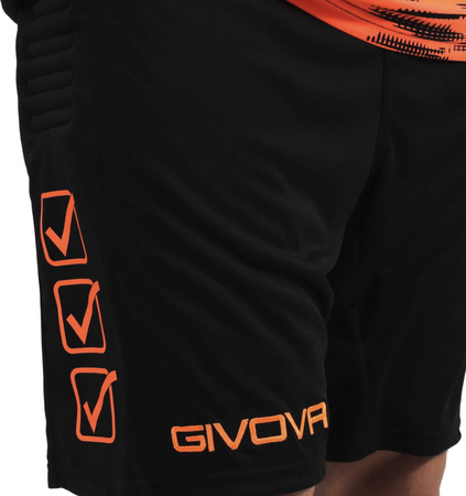 Komplet bramkarski Givova Difesa pomarańczowo fluo-czarny KITP10 2810