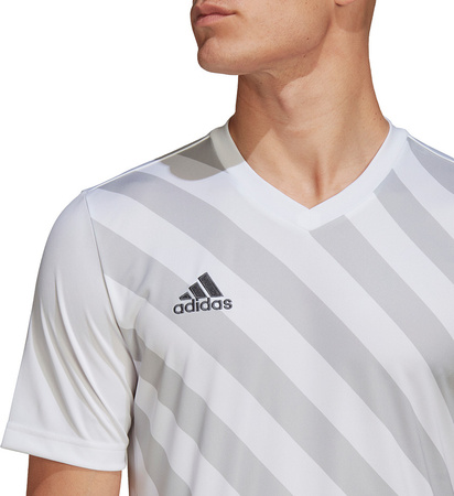 Koszulka męska adidas Entrada 22 Graphic Jersey biało-szara HF0129