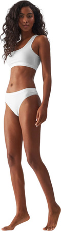 Majtki damskie stringi 4F F026 białe 4FWMM00UPTSF026 10S