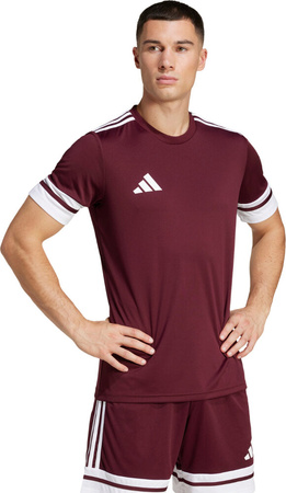 Koszulka męska adidas Squadra 25 bordowa JC8675
