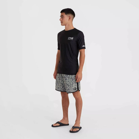 Męska koszulka uv O'neill ESSENTIALS CALI S/SLV SKINS black out rozmiar L