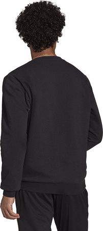 Bluza męska adidas Essentials Fleece Sweatshirt czarna GV5295