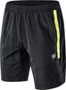 Męskie spodenki Iq Cross The Line Daren 50375-blk/li Pun black/lime punch rozmiar XXL